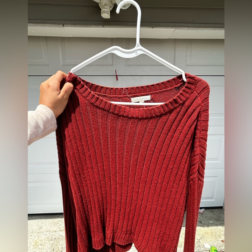 Burnt orange/red Sweater